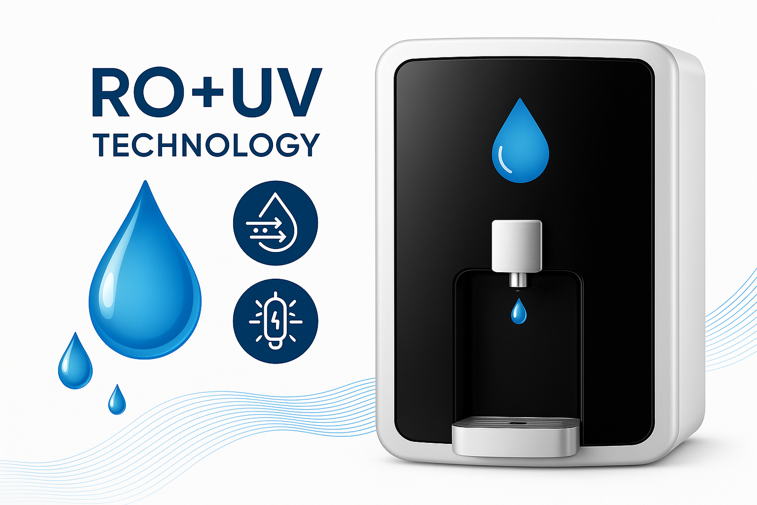 RO + UV + MF Water Purifiers
