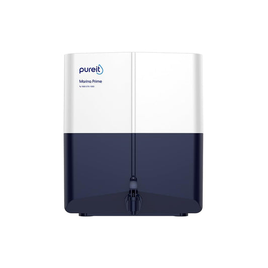 Pureit Marina Prime RO+MF | 6-Stage Purification | 7L | 45% Water Saving | Wall Mount | Blue & White